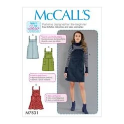Dungaree, McCall's | 12 - 20