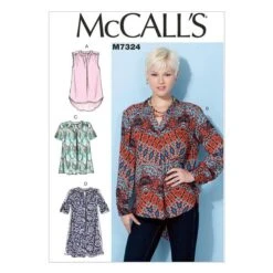 Blouse, McCalls 7324 | 40-48