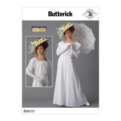 Misses' Costume And Hat By Making History, Butterick 6610 | 14 - 22