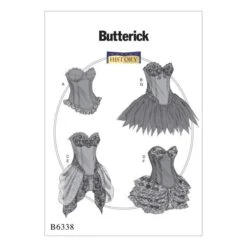Corsets / Skirts, Butterick 6338 | 14 - 22