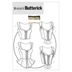 Laced Corsets, Butterick 4669 | 14 - 20