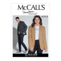 Unisex Jacket - Melissa Watson, McCalls 7818 | 8 - 18