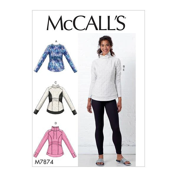 Misses' Tops And Leggings, McCall's | 14 - 24 3 Misses' Tops And Leggings, McCall's | 14 - 24