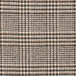 Glen Plaid Coating Fabric – Anthracite/beige