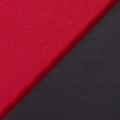 Plain Doubleface Jersey – Carmine/midnight Blue