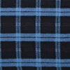 Loops Checked Coating Fabric – Black/blue -Tailor Supplies Sales Store 104