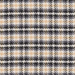 Classic Plaid Coating Fabric – Offwhite/anthracite