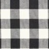 Lurex Check Cotton – Black/white -Tailor Supplies Sales Store 117 1