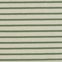 Narrow & Wide Stripes Cotton Jersey – Reed/pine