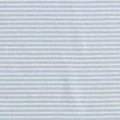 Narrow Stripes Cotton Jersey – Cashew/light Blue