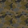 Large Camouflage Ponte Roma – Dark Grey/dark Olive -Tailor Supplies Sales Store 178