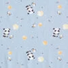 Cotton Jersey Panda With Moon Balloon – Sky Blue