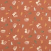 Cotton Jersey Hedgehog And Squirrel – Terracotta -Tailor Supplies Sales Store 1g 1