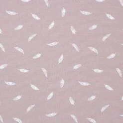Cotton Jersey Feathers – Pastel Violet