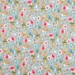 Super Stretchy PiquĂŠ Tropical Flowers â Reed