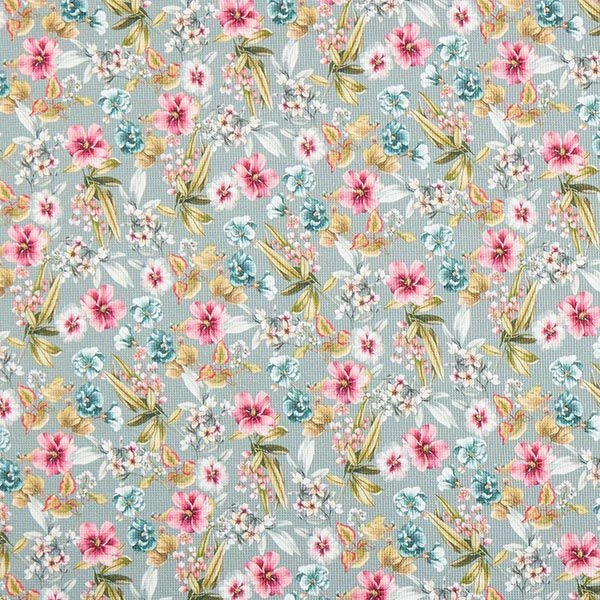 Super Stretchy Piqué Tropical Flowers – Reed 3 Super Stretchy Piqué Tropical Flowers – Reed