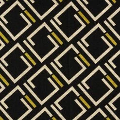 Romanit Jersey, Open Check β Black