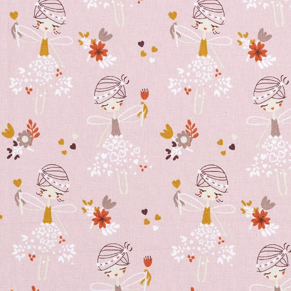 Cotton Jersey Flower Fairy – Rosé 3 Cotton Jersey Flower Fairy – Rosé