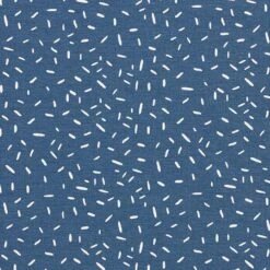 Cotton Jersey Confetti – Denim Blue