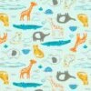 Cotton Jersey Jungle Animals – Mint -Tailor Supplies Sales Store 41