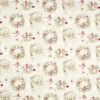 Decorative Cotton Twill Fabric, Classic Christmas – Beige/red -Tailor Supplies Sales Store 50