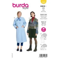 Jacket / Coat | Burda 5860 | 34-44