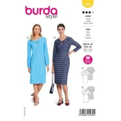 Dress | Burda 5861 | 34-44