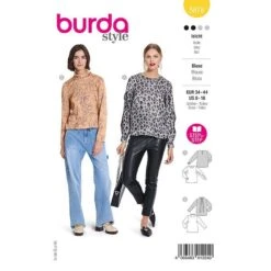 Blouse | Burda 5878 | 34-44