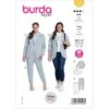 Plus Size Suit| Burda 5935 | 44-54 2 Plus Size Suit| Burda 5935 | 44-54 -Tailor Supplies Sales Store 5935