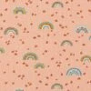 Cotton Jersey Leopard Print Rainbow – Apricot -Tailor Supplies Sales Store 602