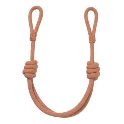 Roll Knot Tiebacks, Adjustable Length – Terracotta | Gerster