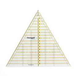 60° Triangle Multi Quilting Ruler [ Dimensions:20 Cm] | Prym