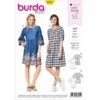 Dress, Burda 6401 | 34 - 44 2 Dress, Burda 6401 | 34 - 44 -Tailor Supplies Sales Store 6401