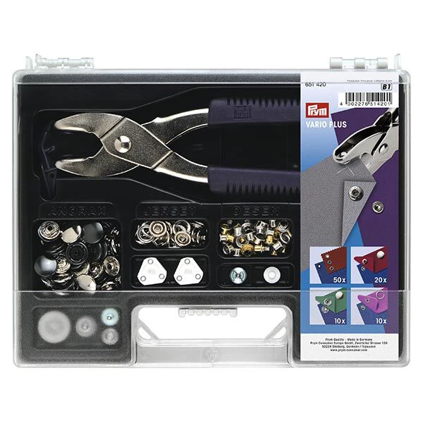 ‘Vario-Plus’ Non-Sew Haberdashery Box| Prym 3 ‘Vario-Plus’ Non-Sew Haberdashery Box| Prym
