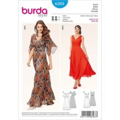 Dress, Burda 6583