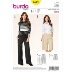 Pants, Burda 6613