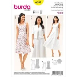 Dress / Jacket, Burda 6687