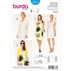 Dress, Burda 6773