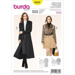 Sports Coat / Jacket, Burda 6845