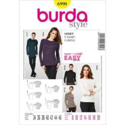 Top, Burda 6990