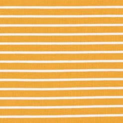 GOTS Cotton Jersey Stripes | Albstoffe – Curry/white