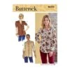 Top | Butterick 6855 | 32-50 -Tailor Supplies Sales Store B6855A
