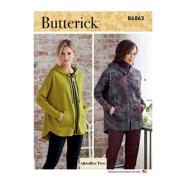 Jacket | Butterick 6863 | 32-50 3 Jacket | Butterick 6863 | 32-50