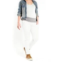 Stretch Cotton Satin – White 14 Stretch Cotton Satin – White -Tailor Supplies Sales Store BSZ043 8