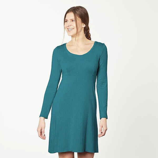 Bamboo Viscose Jersey Plain – Petrol 8 Bamboo Viscose Jersey Plain – Petrol - Image 6