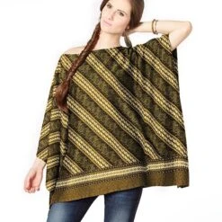 Cotton Fabric Floral Ornaments – Black/gold -Tailor Supplies Sales Store BSZ056