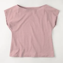Plain Ribbed Jersey – Dusky Pink -Tailor Supplies Sales Store BSZ065 17