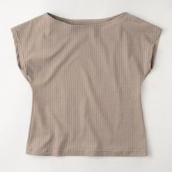 Plain Ribbed Jersey – Medium Brown -Tailor Supplies Sales Store BSZ065