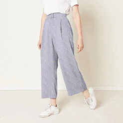 Cotton Linen Blend Mottled – Navy Blue 11 Cotton Linen Blend Mottled – Navy Blue -Tailor Supplies Sales Store BSZ069 4