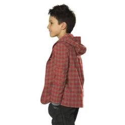 Cotton Flannel Tartan Check Glenside – Chili -Tailor Supplies Sales Store BSZ415